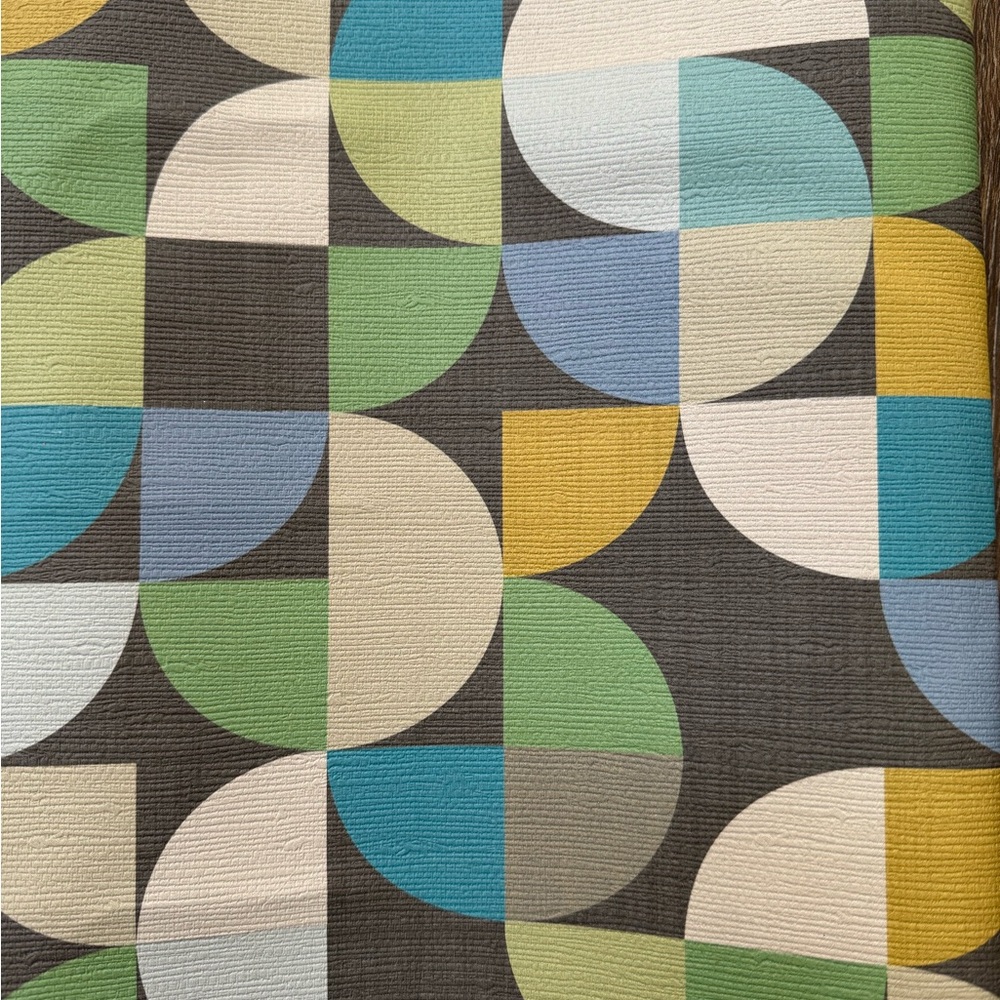 Designtex Herman Miller Sail Carbon pleather upholstery fabric - Picture 3 of 6